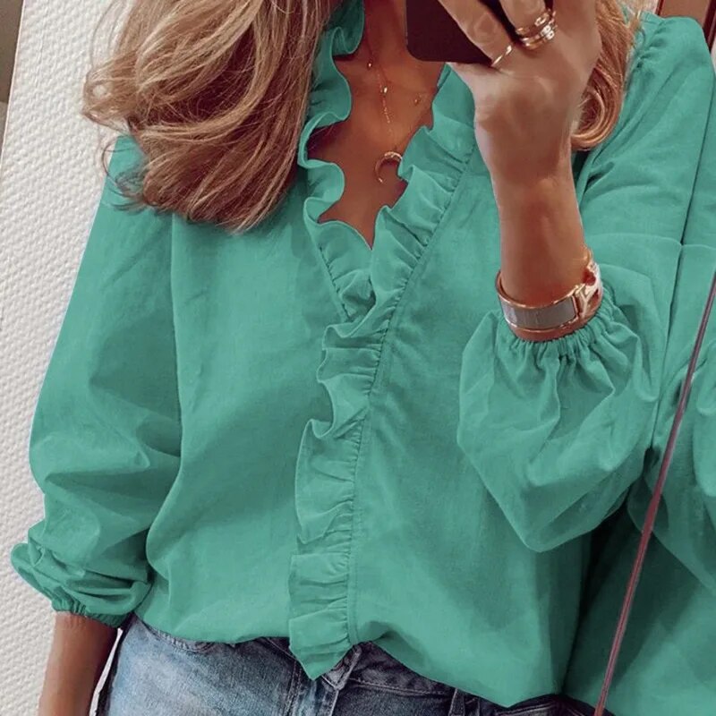 A Vintage Style Blouse with Delicate Timeless Details