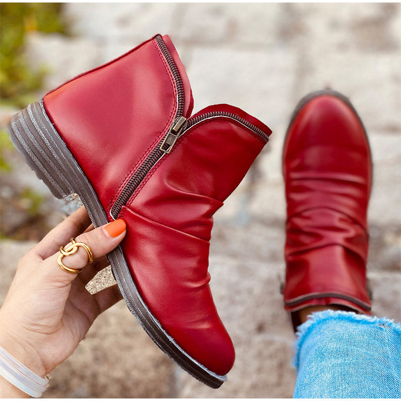 Vintage Inspired Orthopedic Boots