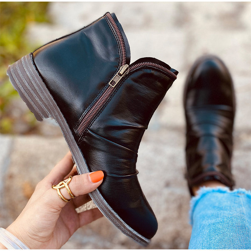 Vintage Inspired Orthopedic Boots