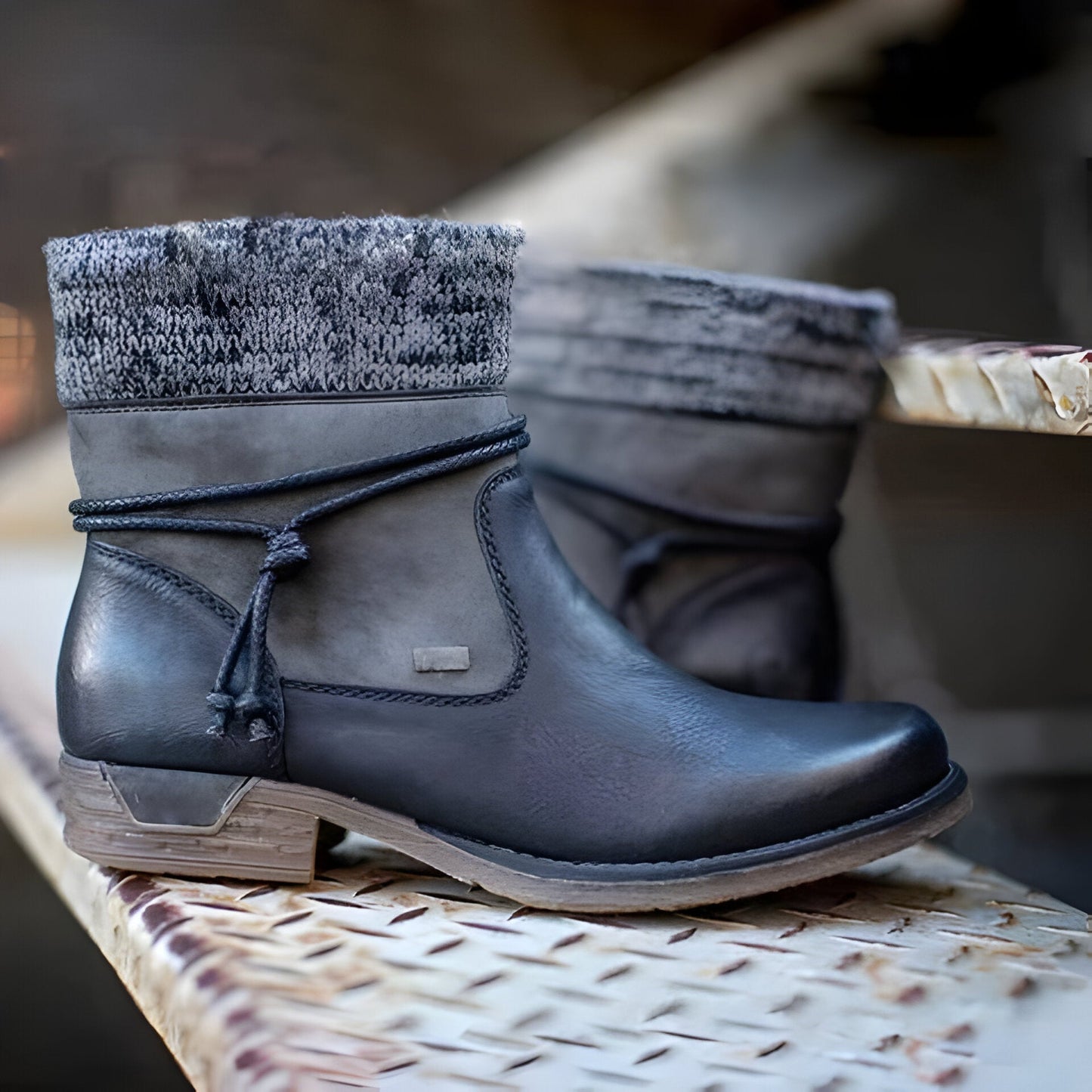 Chic Orthopedic Boots with Unique Design