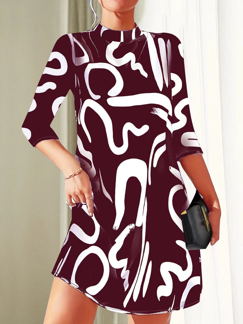 Elegantly Styled Dress for Everyday Wear