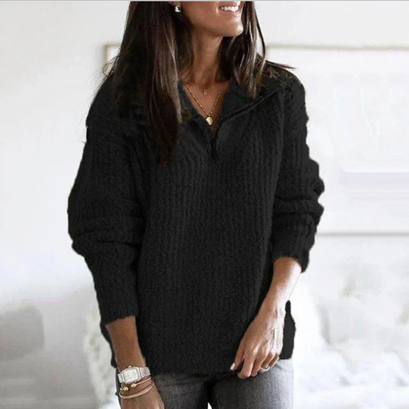 A Vintage Style Sweater with Delicate Timeless Details
