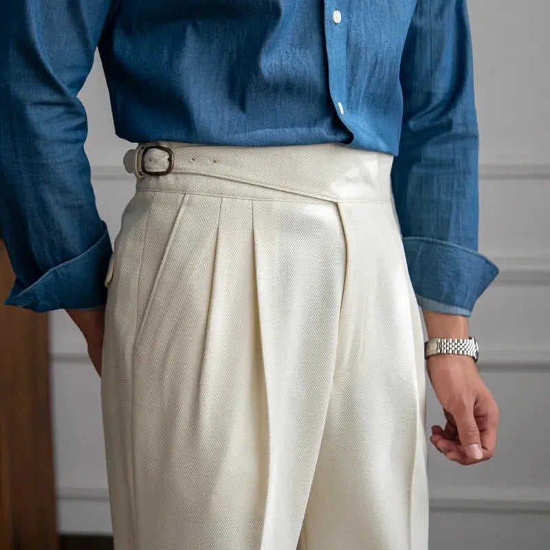 Classic Vintage Trousers with a Flattering Fit