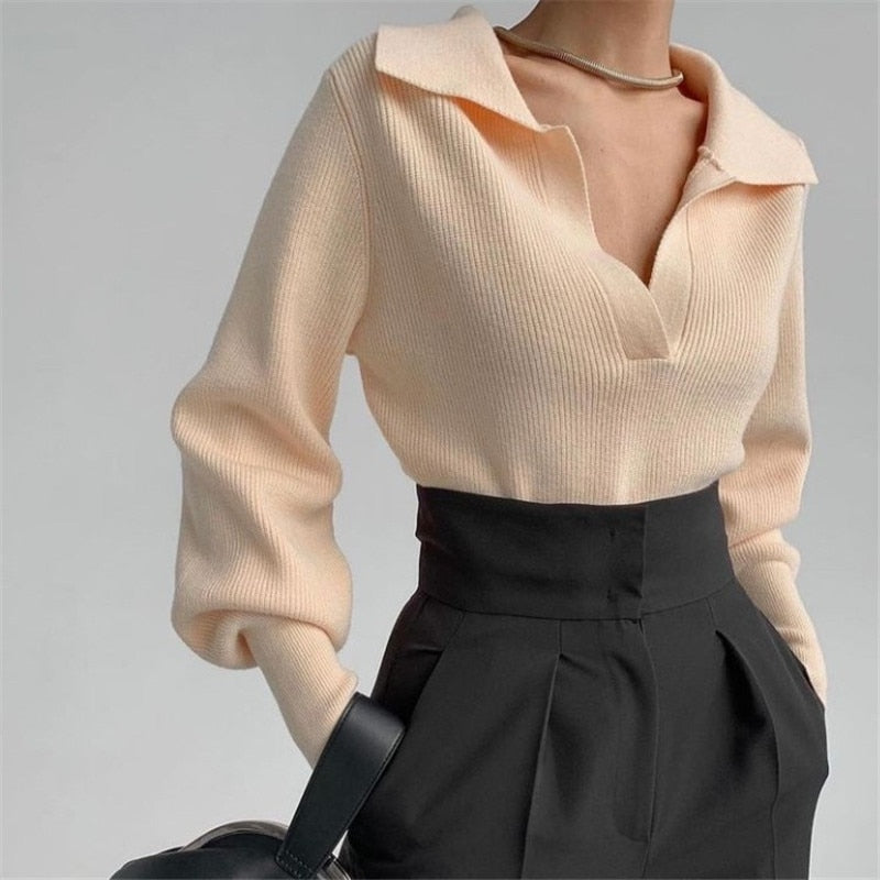 Vintage Inspired Sweater with a Contemporary Edge