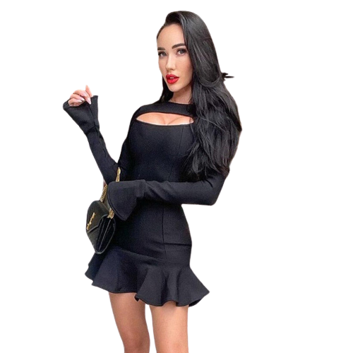 Elegantly Styled Dress for Everyday Wear