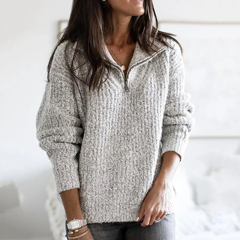 A Vintage Style Sweater with Delicate Timeless Details