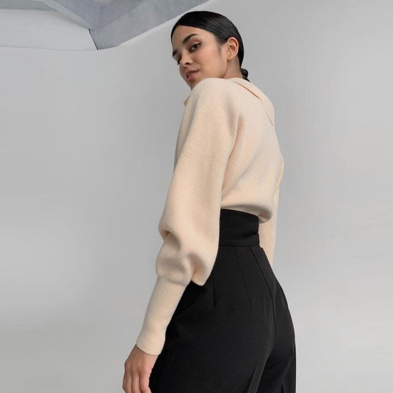 Gracefully Styled Sweater for Any Occasion