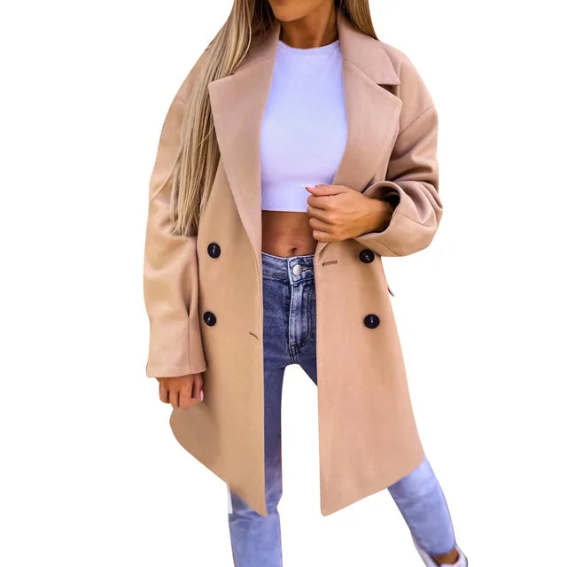 Gracefully Styled Coat for Any Occasion