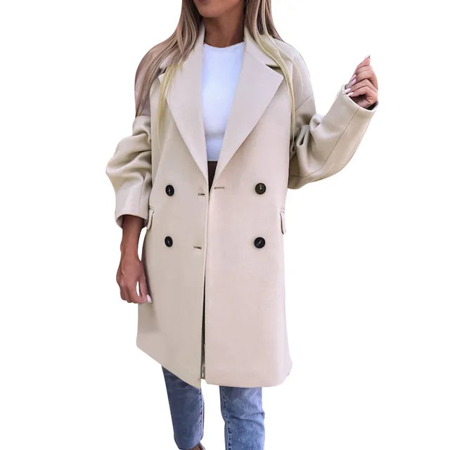 Gracefully Styled Coat for Any Occasion