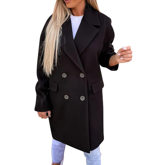 Gracefully Styled Coat for Any Occasion