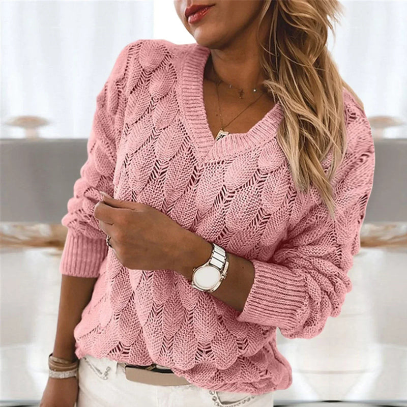 Beautifully Finished Sweater in a Timeless Design