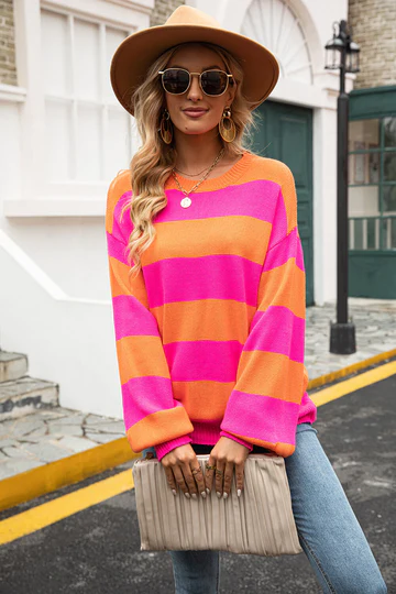 Vintage Inspired Sweater with a Contemporary Edge