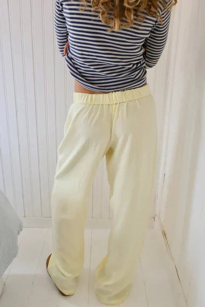A Vintage Style Pants with Delicate Timeless Details