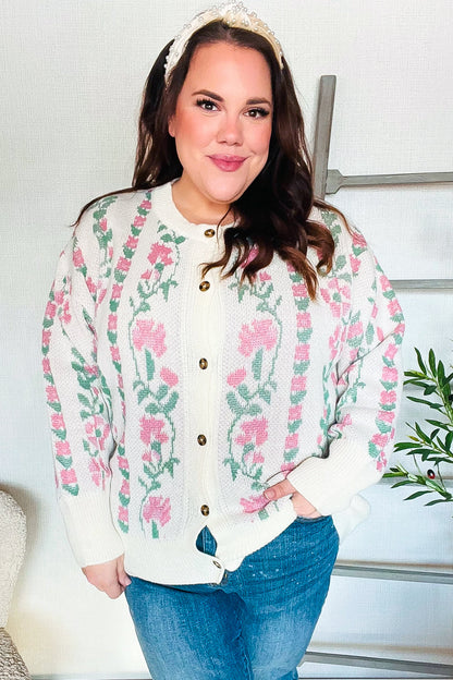 Vintage Inspired Cardigan with a Contemporary Edge