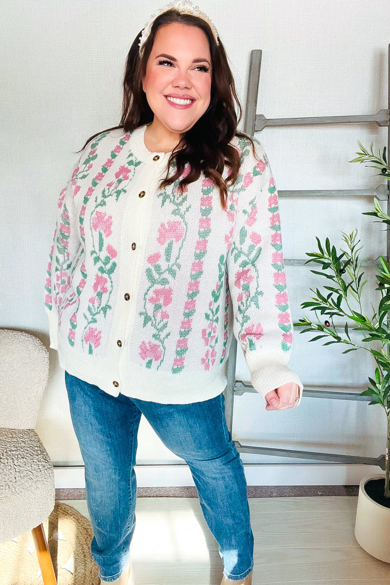 Vintage Inspired Cardigan with a Contemporary Edge