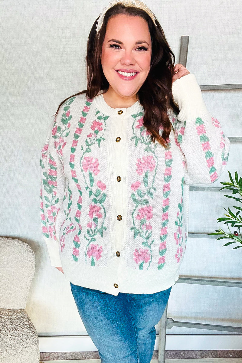 Vintage Inspired Cardigan with a Contemporary Edge