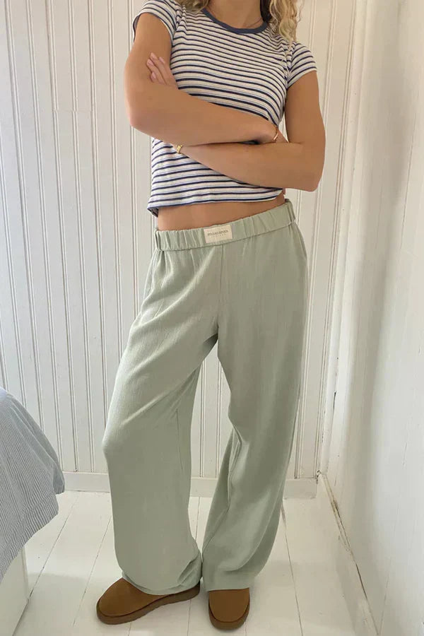 A Vintage Style Pants with Delicate Timeless Details