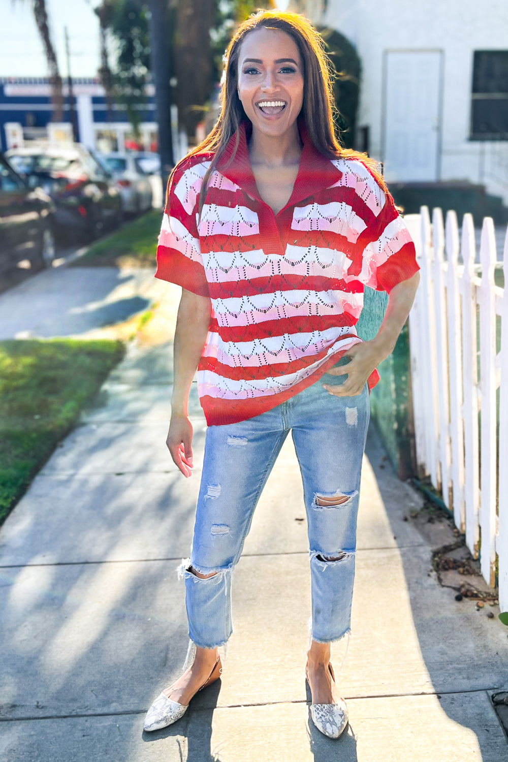 Beautifully Finished Sweater in a Timeless Design