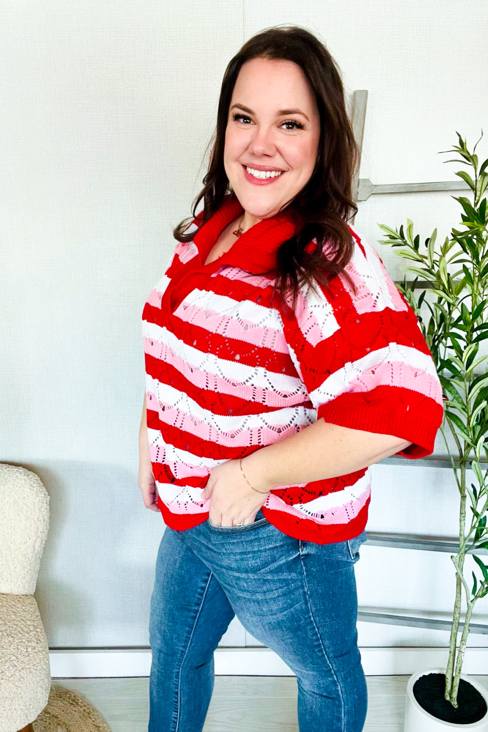 Beautifully Finished Sweater in a Timeless Design