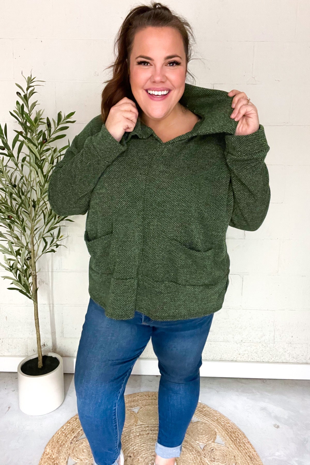 Gracefully Styled Sweater for Any Occasion