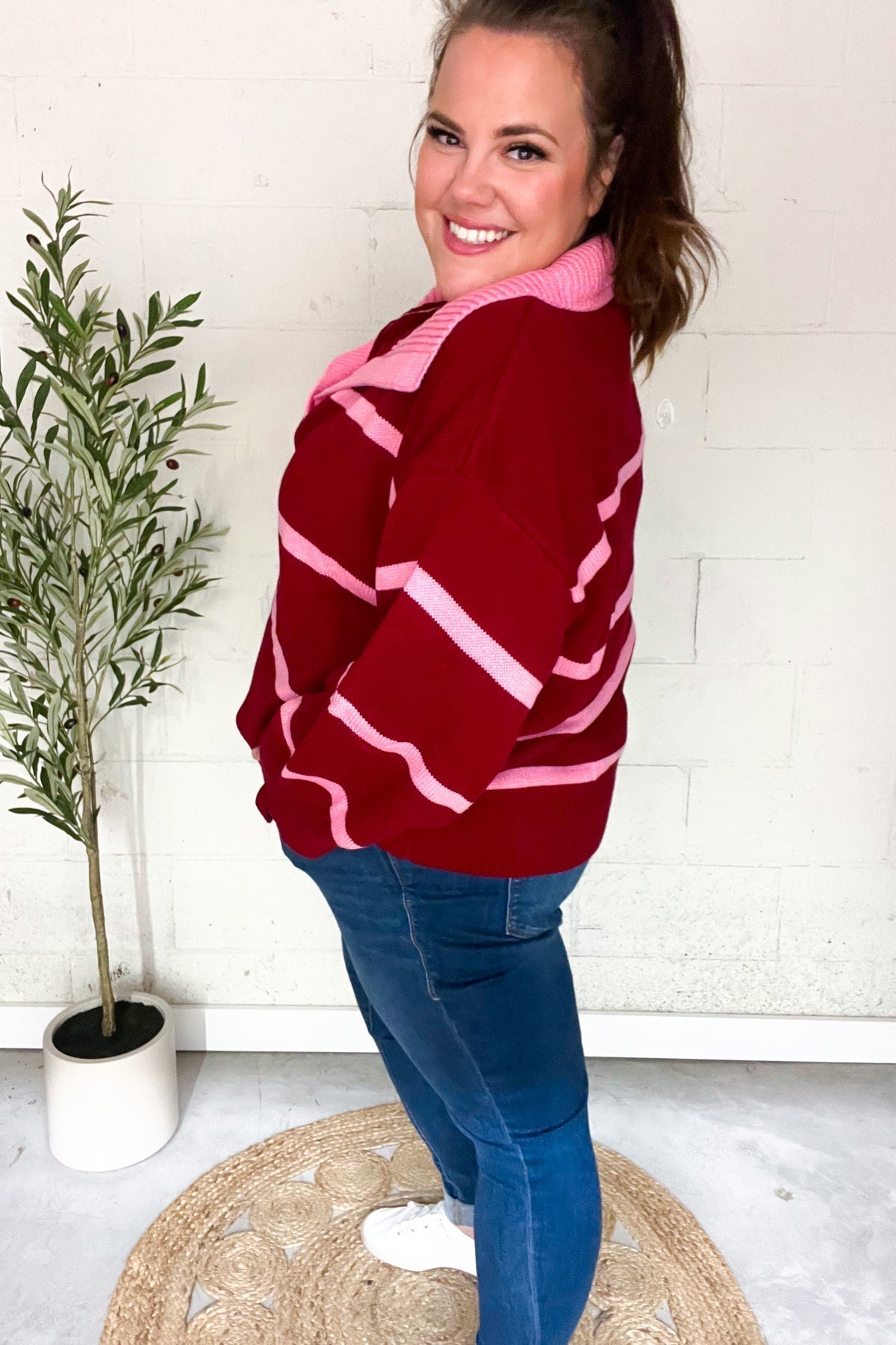 Beautifully Finished Sweater in a Timeless Design