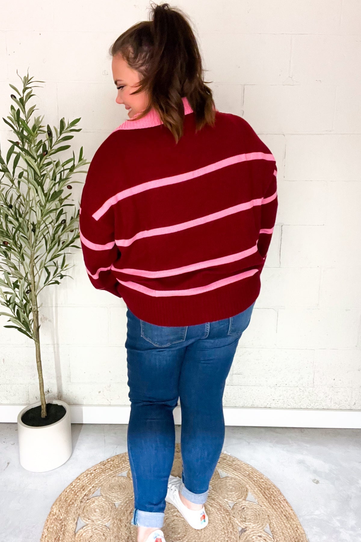Beautifully Finished Sweater in a Timeless Design