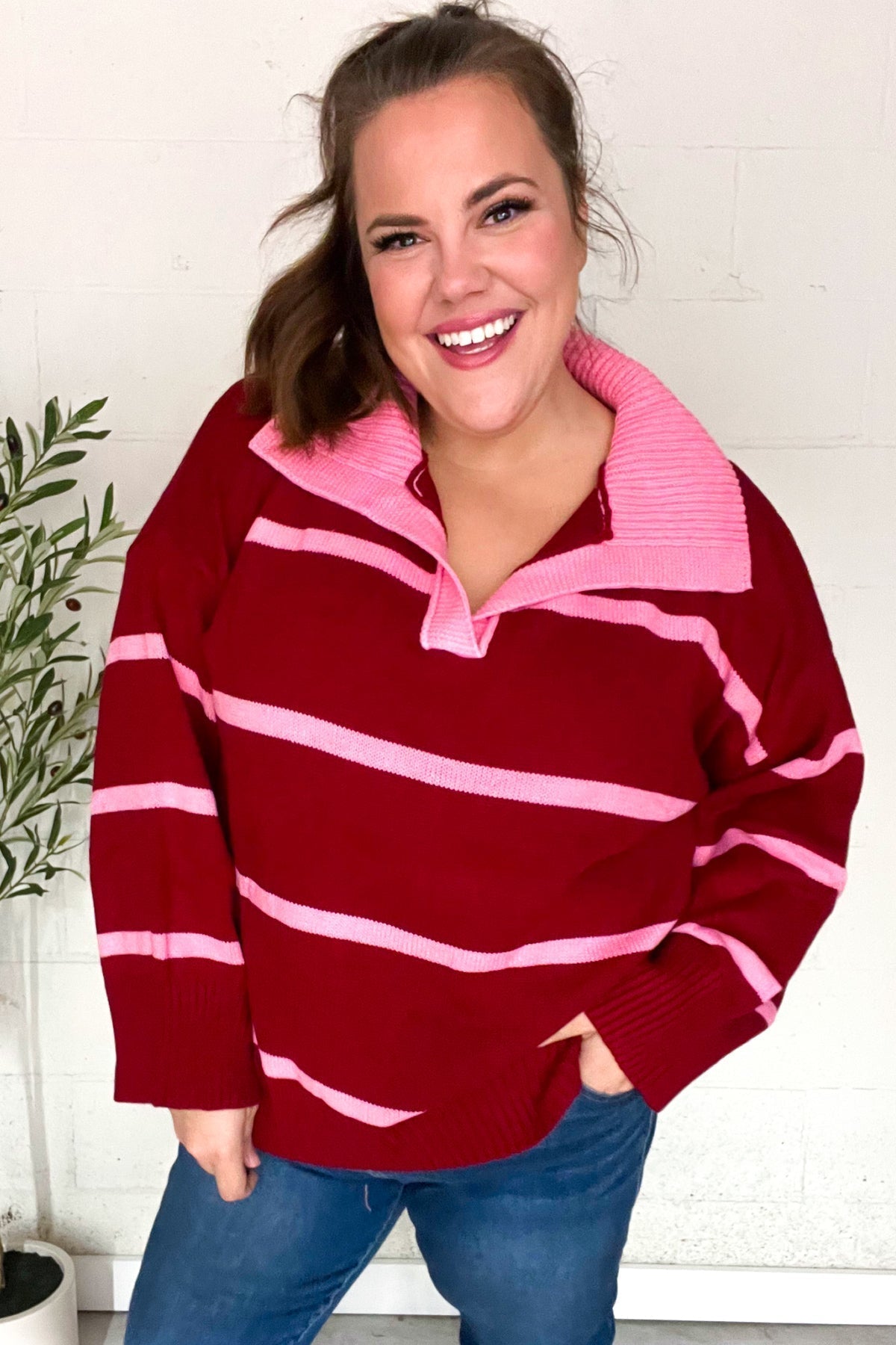 Beautifully Finished Sweater in a Timeless Design