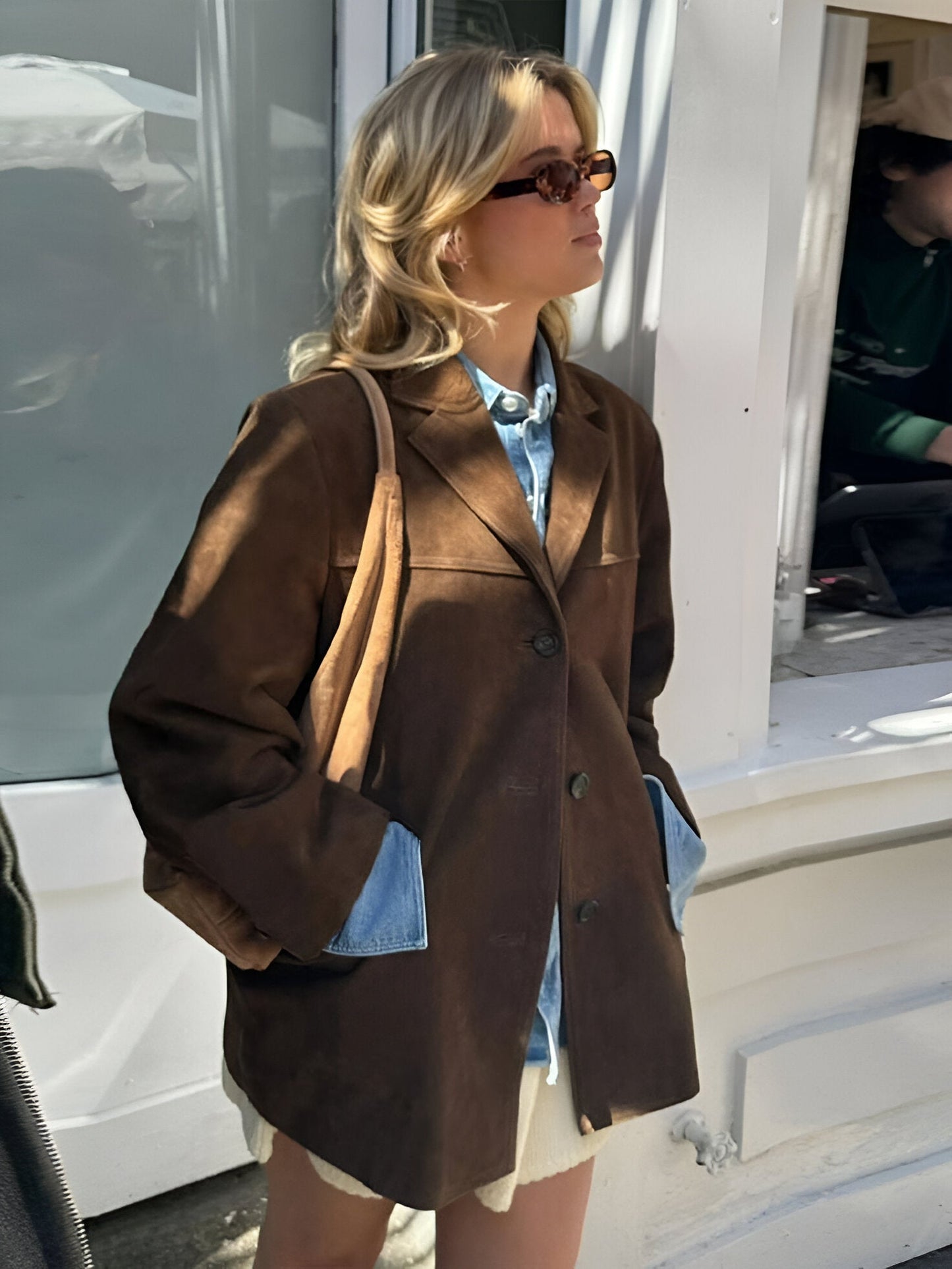 A Vintage Style Jacket with Delicate Timeless Details