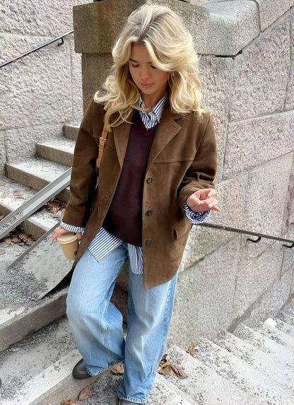 A Vintage Style Jacket with Delicate Timeless Details