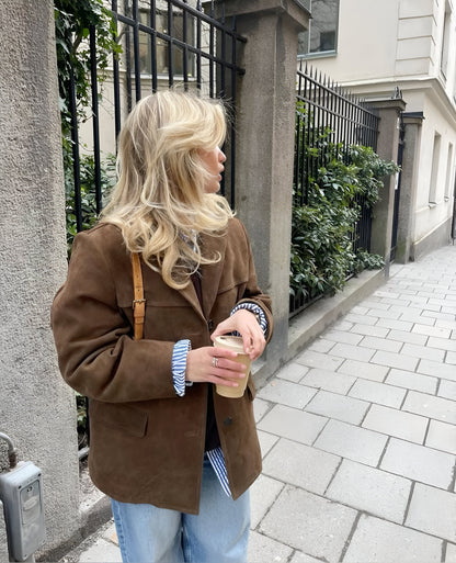 A Vintage Style Jacket with Delicate Timeless Details