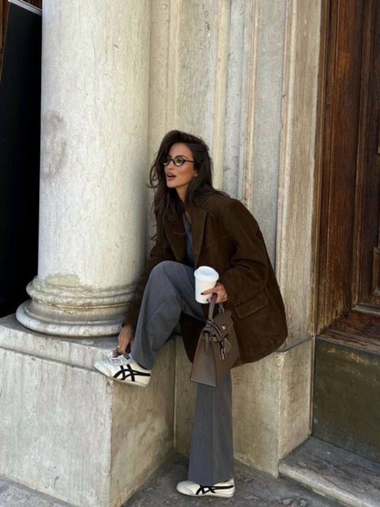 A Vintage Style Jacket with Delicate Timeless Details