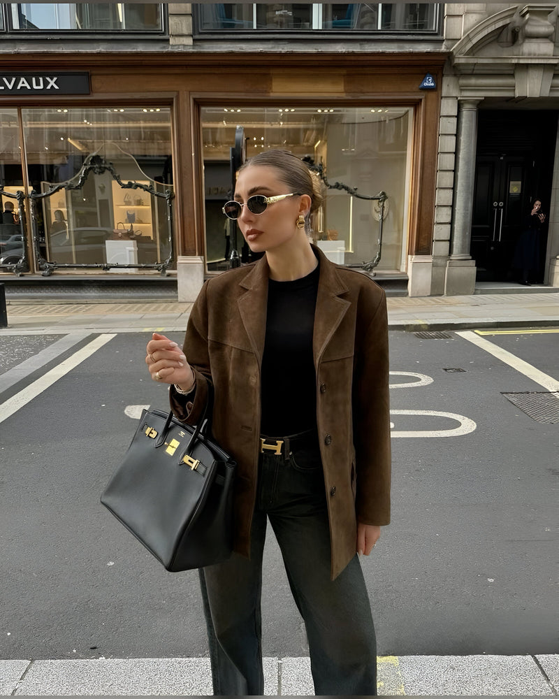 A Vintage Style Jacket with Delicate Timeless Details