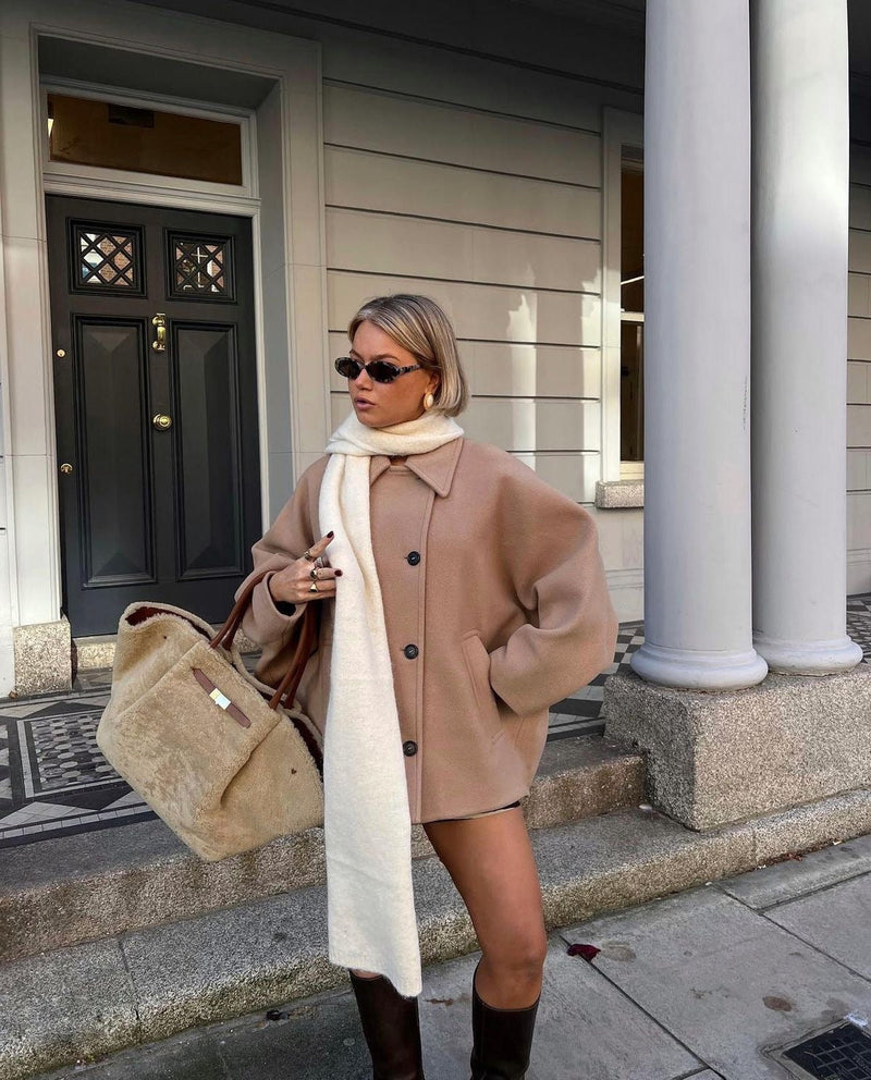 Gracefully Styled Coat for Any Occasion