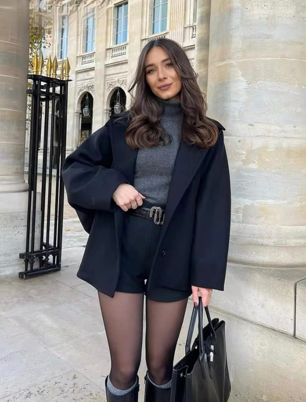 Classic Vintage Coat with a Flattering Fit