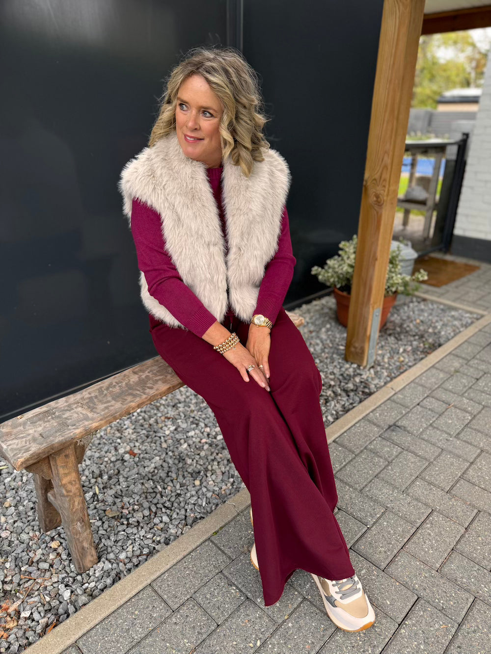 Vintage Inspired Sweater with a Contemporary Edge