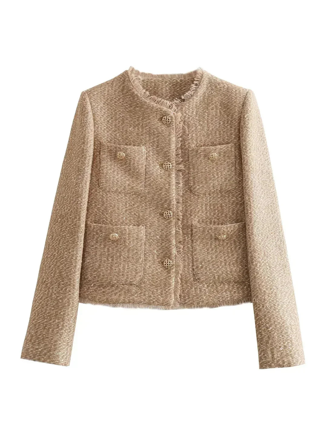 A Vintage Style Jacket with Delicate Timeless Details