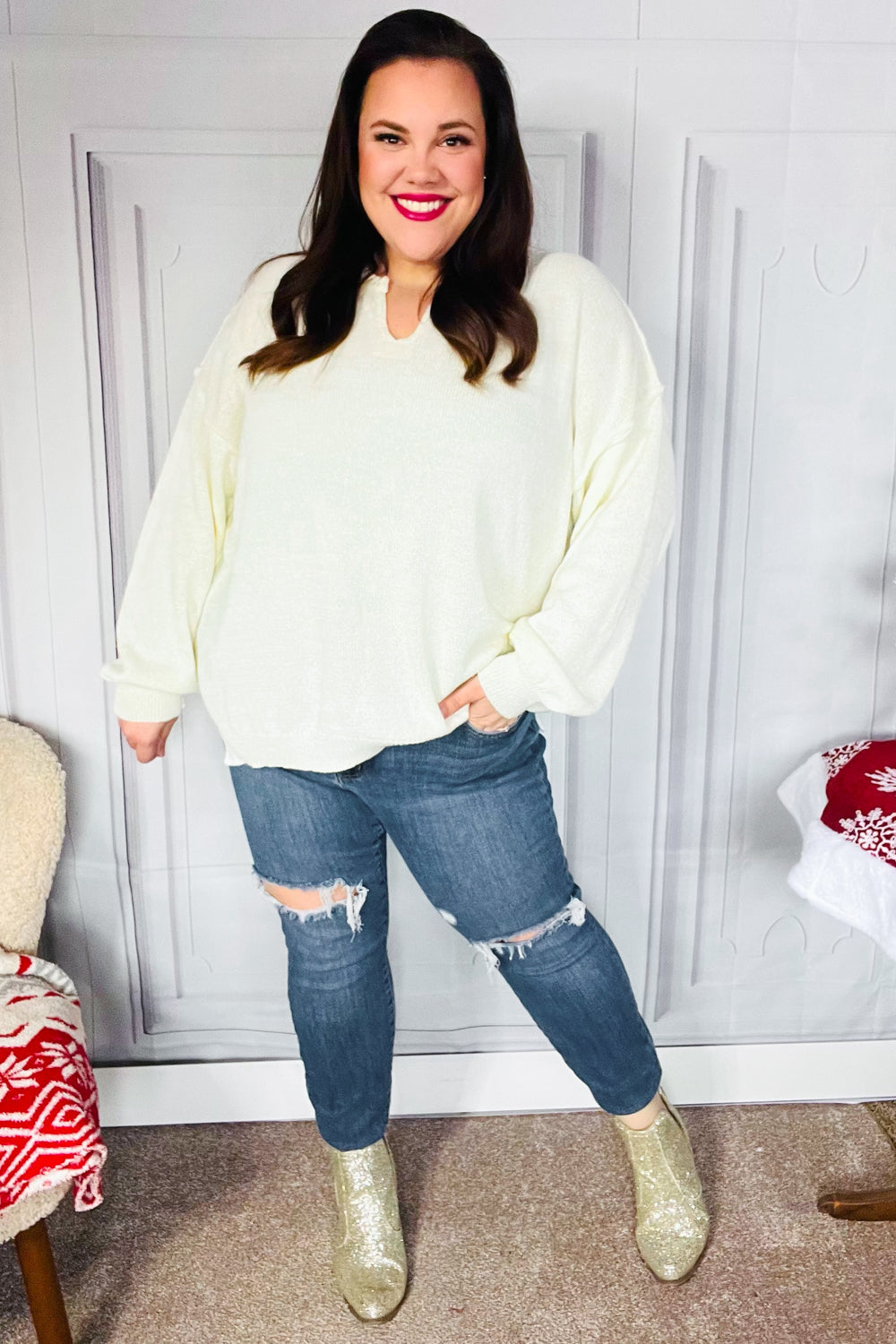 Beautifully Crafted Sweater in a Classic Style