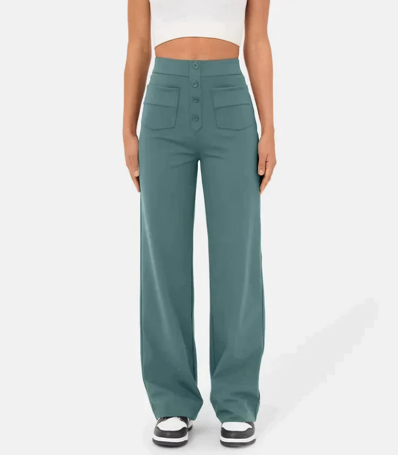 A Vintage Style Trousers with Delicate Timeless Details