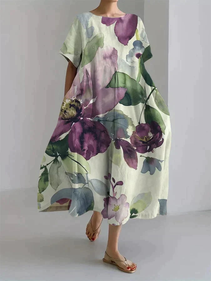 A Vintage Style Dress with Delicate Timeless Details