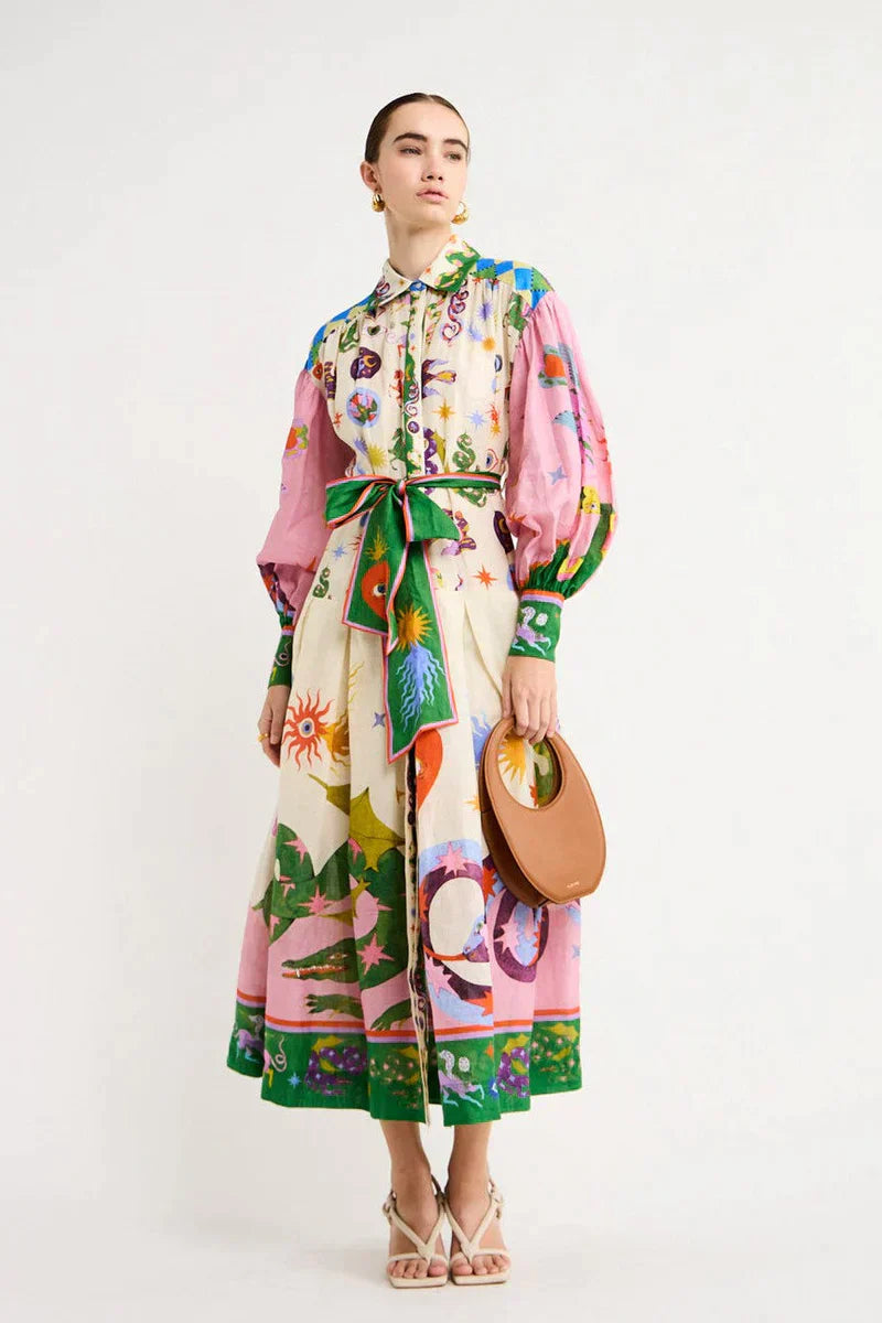 A Vintage Style Dress with Delicate Timeless Details
