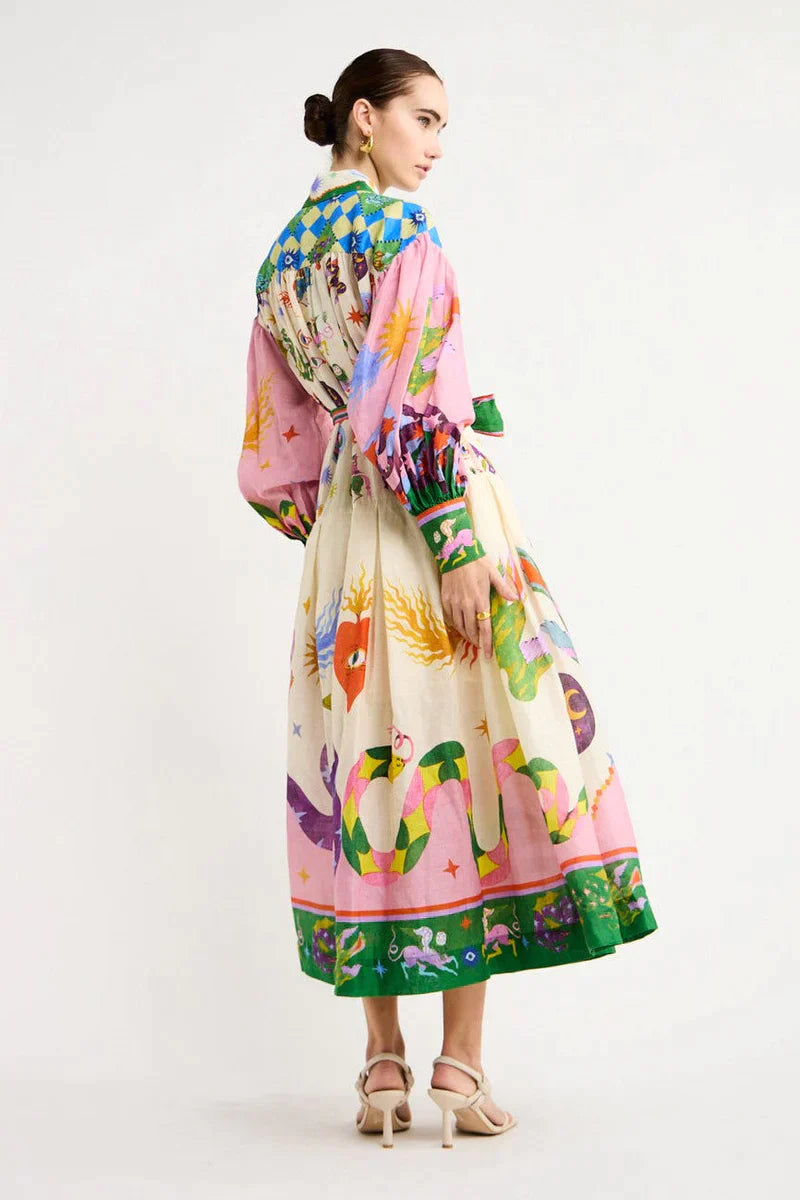 A Vintage Style Dress with Delicate Timeless Details