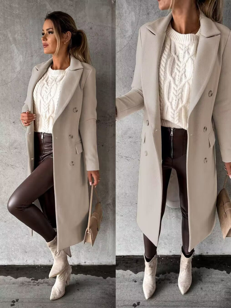 Sophisticated Coat with a Clean Classic Look