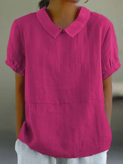 Well Tailored Blouse with a Graceful Silhouette