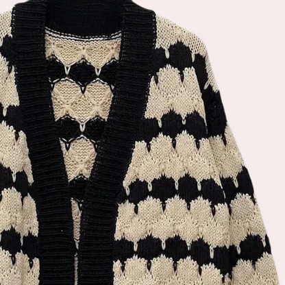 Vintage Inspired Cardigan with a Contemporary Edge