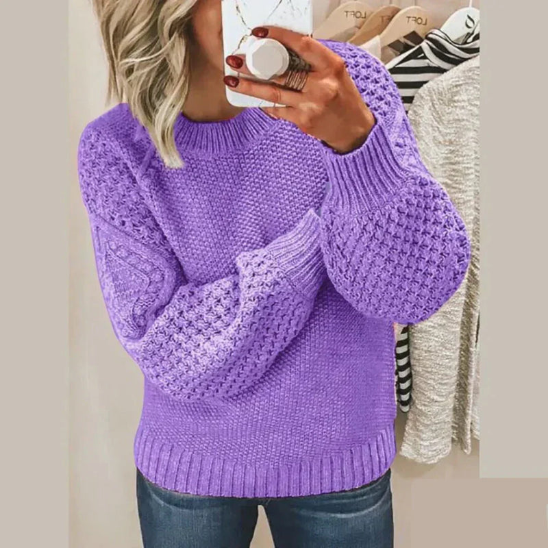 Well Tailored Sweater with a Graceful Silhouette
