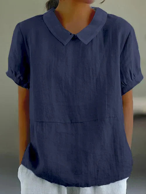 Well Tailored Blouse with a Graceful Silhouette
