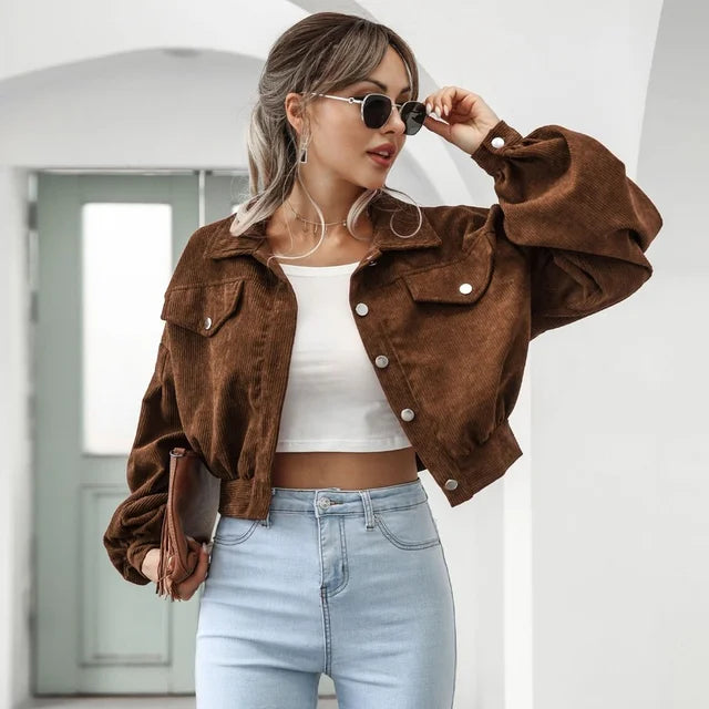 Classic Vintage Jacket with a Flattering Fit