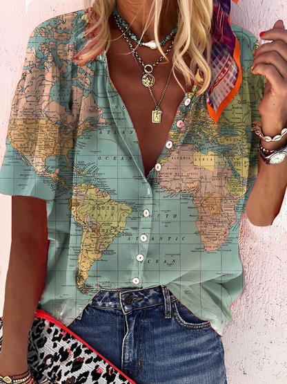 Vintage Inspired Shirt with a Contemporary Edge
