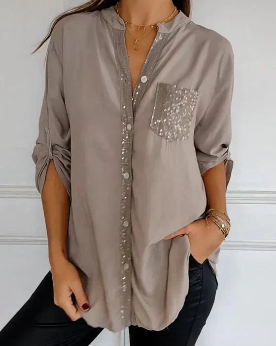 Well Tailored Blouse with a Graceful Silhouette