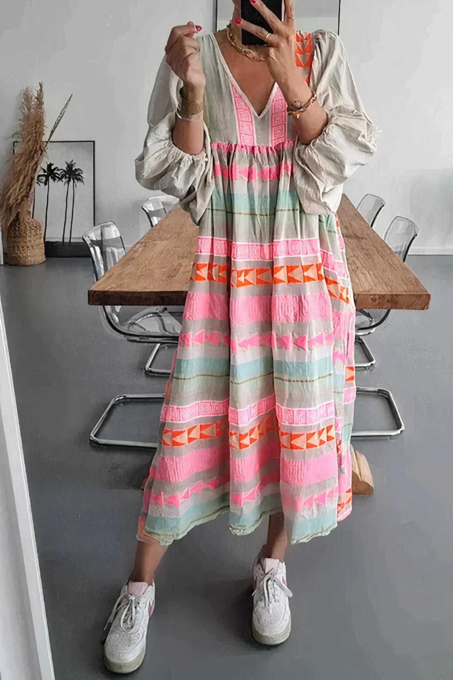A Vintage Style Dress with Delicate Timeless Details